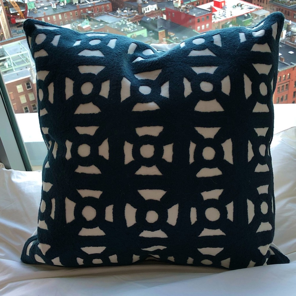 West elm throw pillow